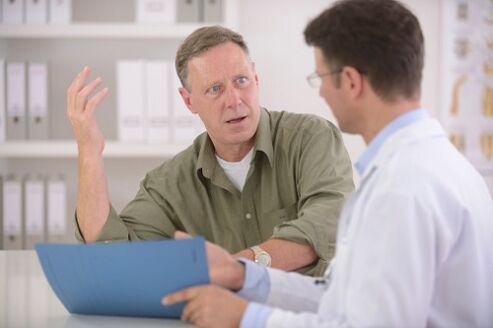 Often, the patient finds out about the presence of chronic prostatitis only during a visit to the doctor.